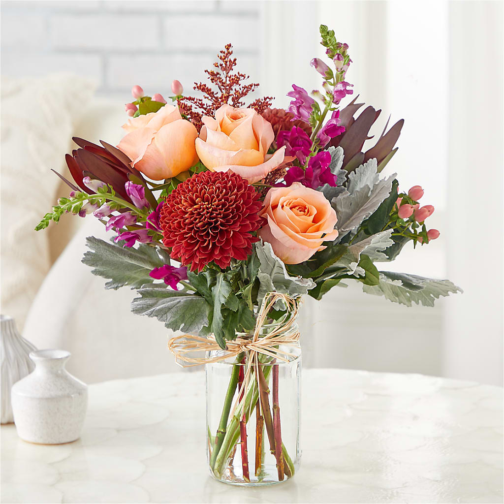 Moody Hues Bouquet –  The Bay Window Llc, Garrettsville OH