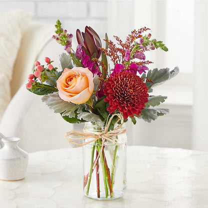 Moody Hues Bouquet –  The Bay Window Llc, Garrettsville OH