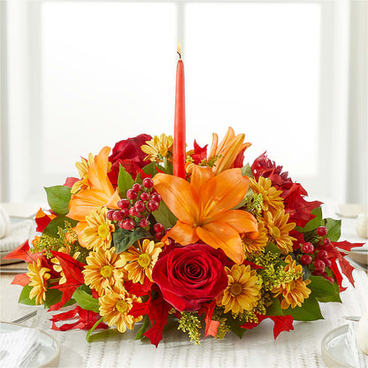 Autumn's Embrace Centerpiece –  The Bay Window Llc, Garrettsville OH