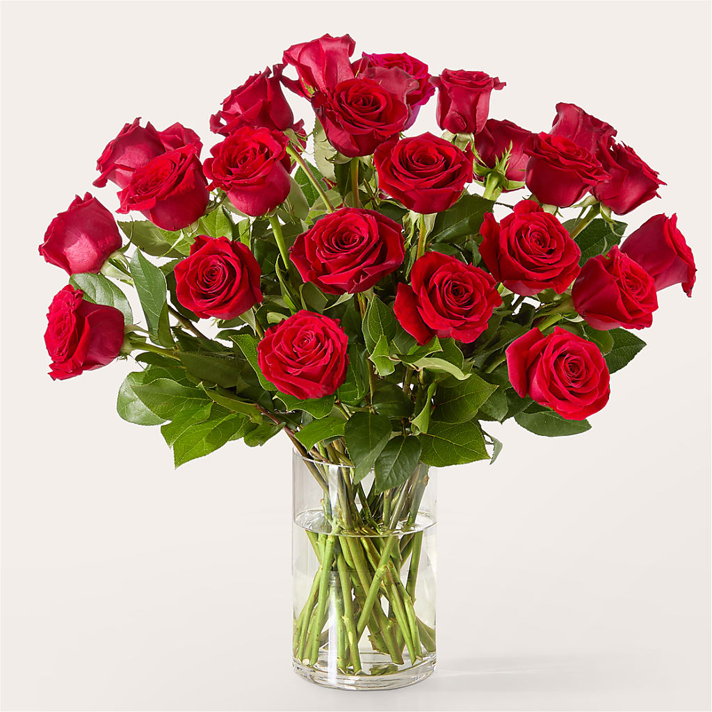 The One Red Rose Bouquet –  The Bay Window Llc, Garrettsville OH
