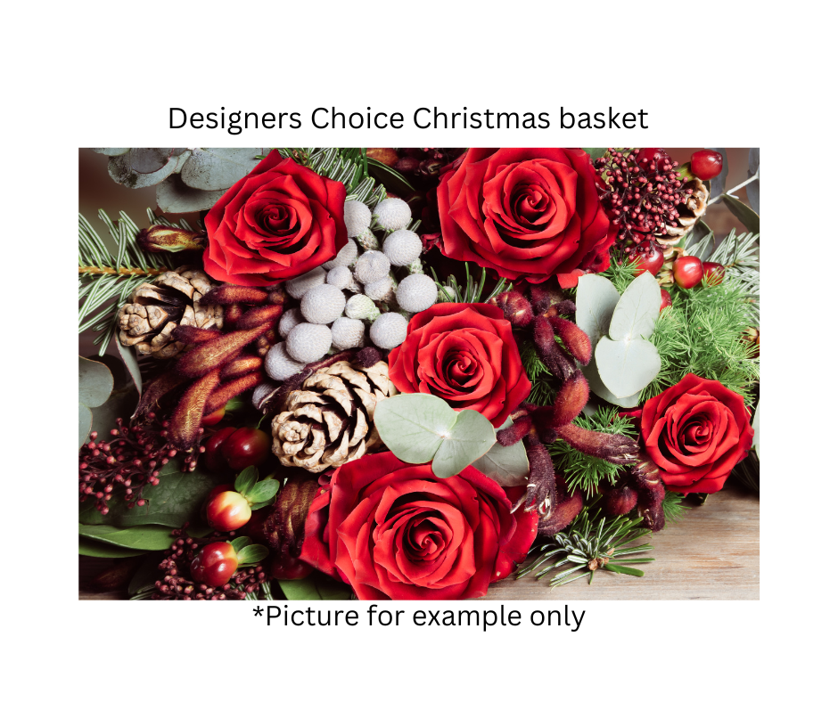 Designers choice Christmas basket